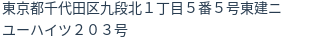 住所(登記所在地)