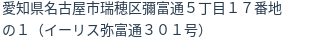 住所(登記所在地)