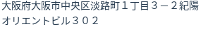 住所(登記所在地)