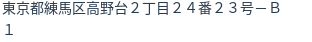 住所(登記所在地)