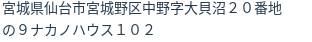 住所(登記所在地)