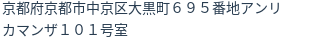 住所(登記所在地)