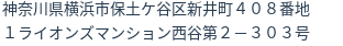 住所(登記所在地)