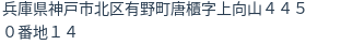 住所(登記所在地)