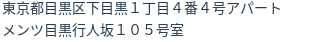 住所(登記所在地)