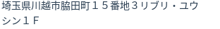 住所(登記所在地)