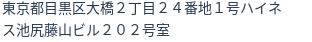住所(登記所在地)