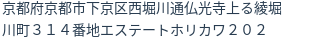 住所(登記所在地)