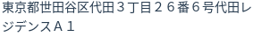 住所(登記所在地)