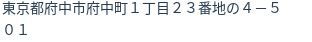 住所(登記所在地)