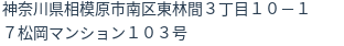 住所(登記所在地)
