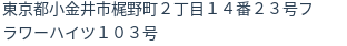 住所(登記所在地)