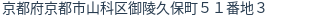 住所(登記所在地)