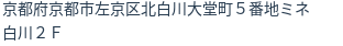 住所(登記所在地)