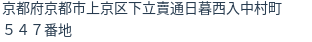 住所(登記所在地)