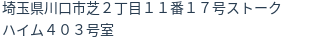 住所(登記所在地)