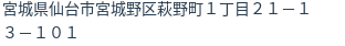 住所(登記所在地)