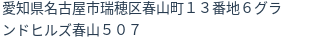 住所(登記所在地)