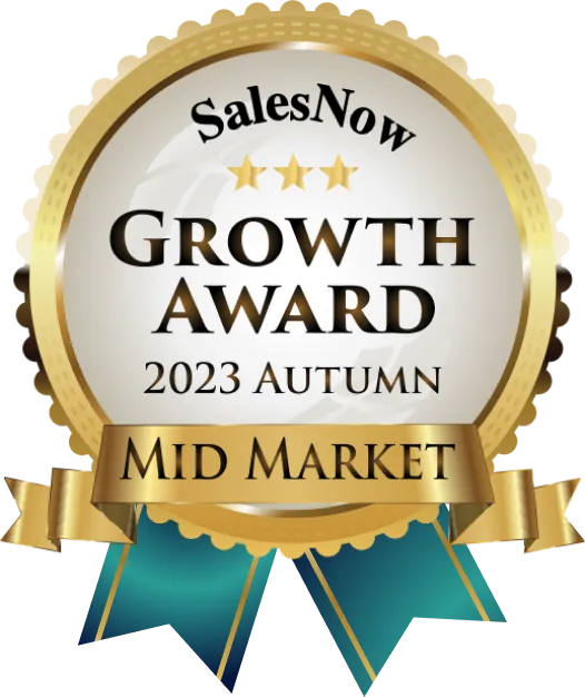 SalesNow Growth Award 2023 Autumn Mid Market